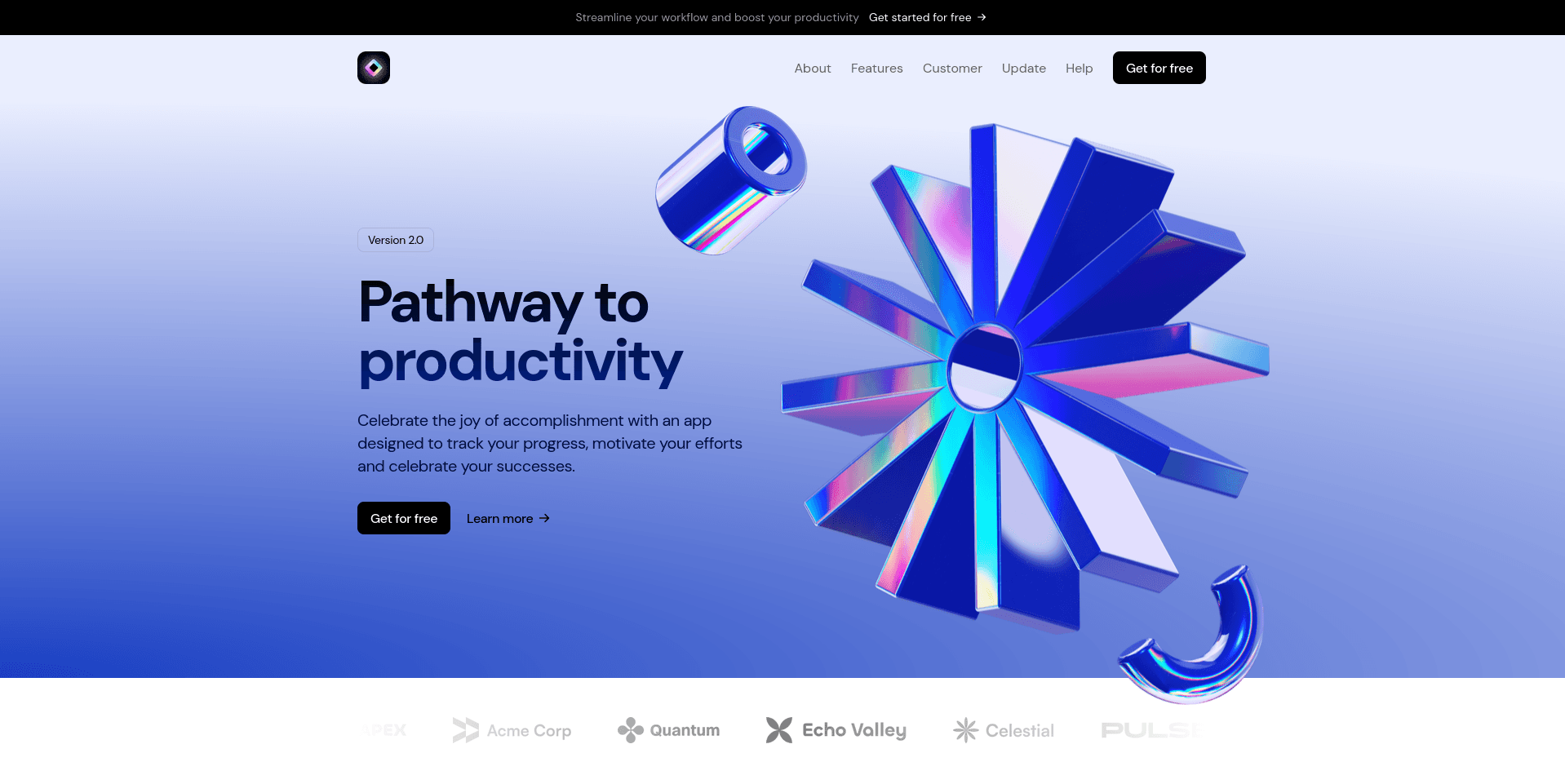 SaaS Landing Page